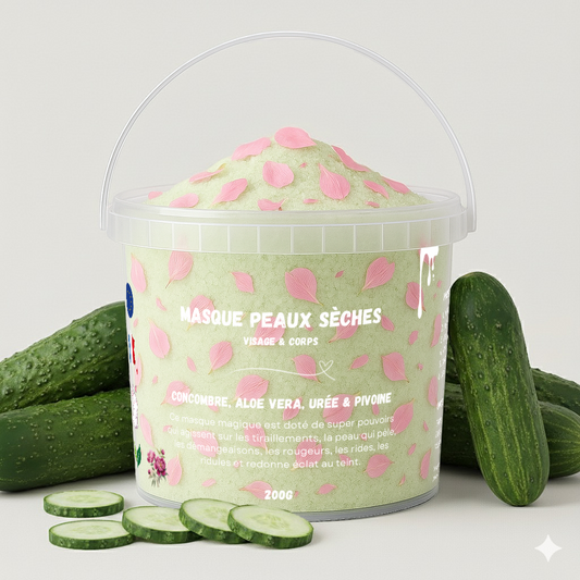CONCOMBRE 🥒 - MASQUE JELLY PEAU SÈCHE