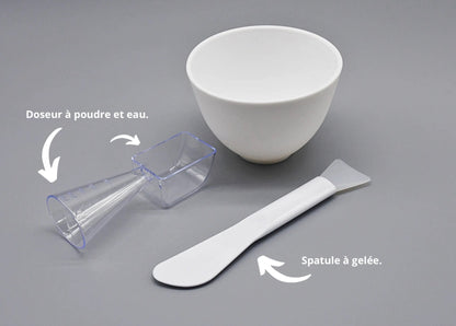 KIT DE PRÉPARATION MASQUE JELLY  🥣 🌱